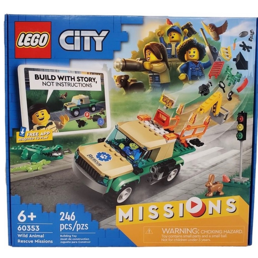 LEGO CITY Wild Animal Rescue Missions 60353 Lego 60353 Lego Animals